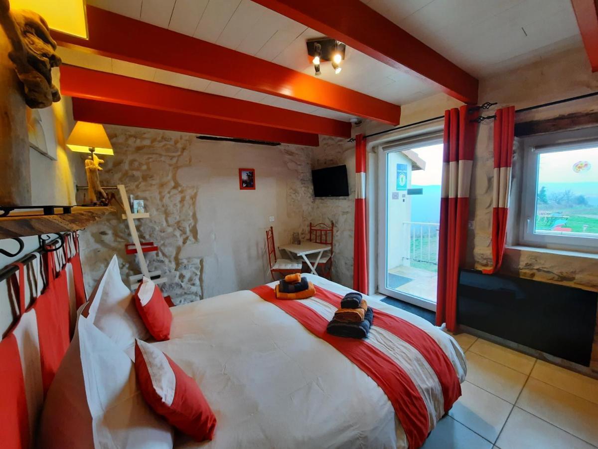 L'Echappee Tremoussante Bed & Breakfast Saint-Barthelemy-de-Vals Ngoại thất bức ảnh