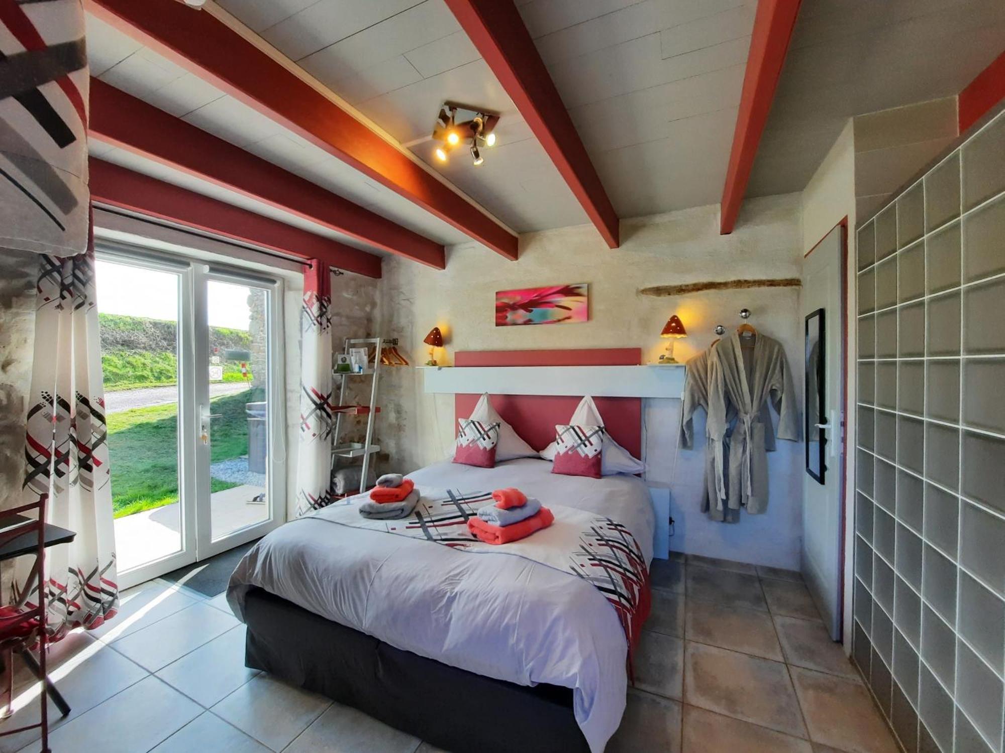 L'Echappee Tremoussante Bed & Breakfast Saint-Barthelemy-de-Vals Phòng bức ảnh